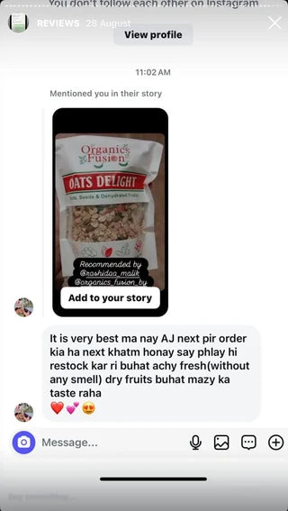 Customer photo review